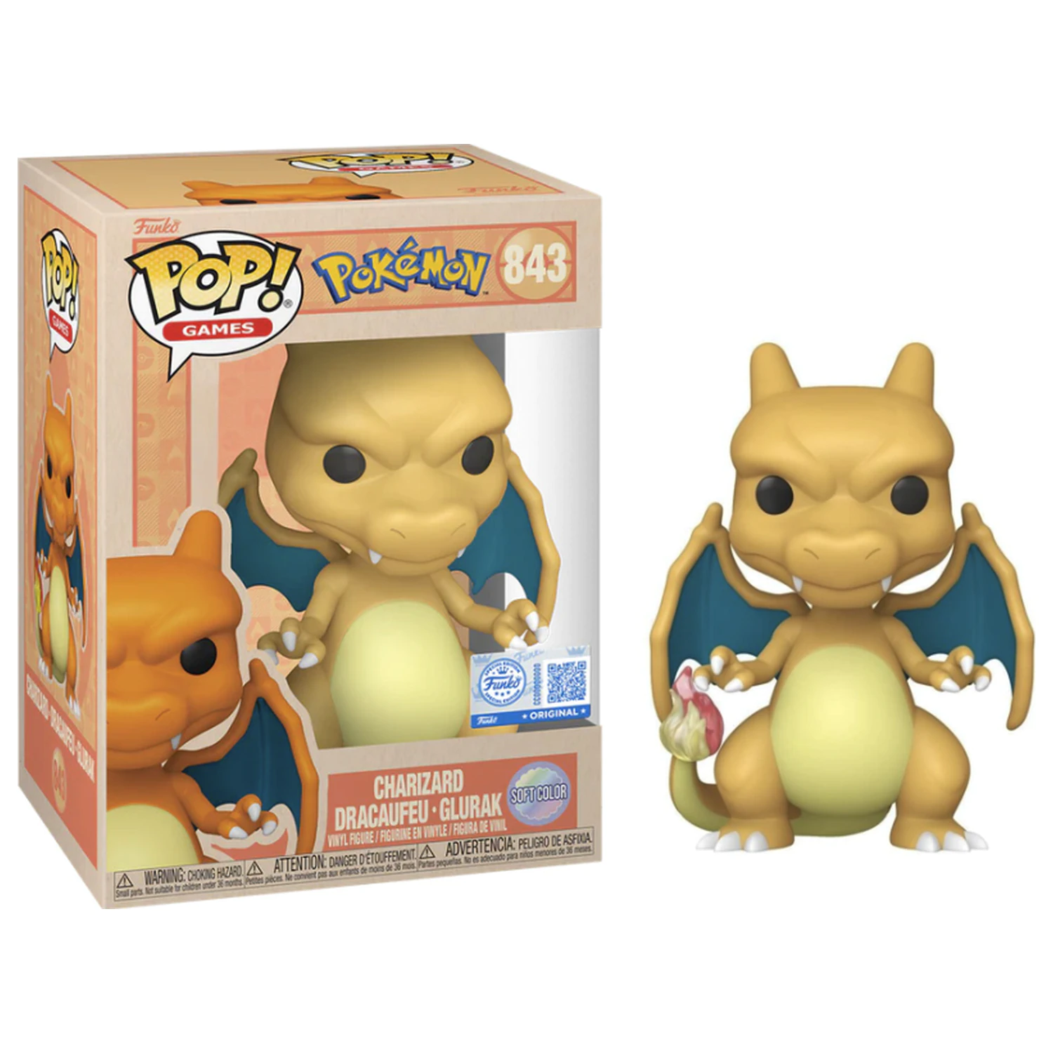 Pokémon Funko POP! figurka Charizard (Soft Color) fotografii produktu