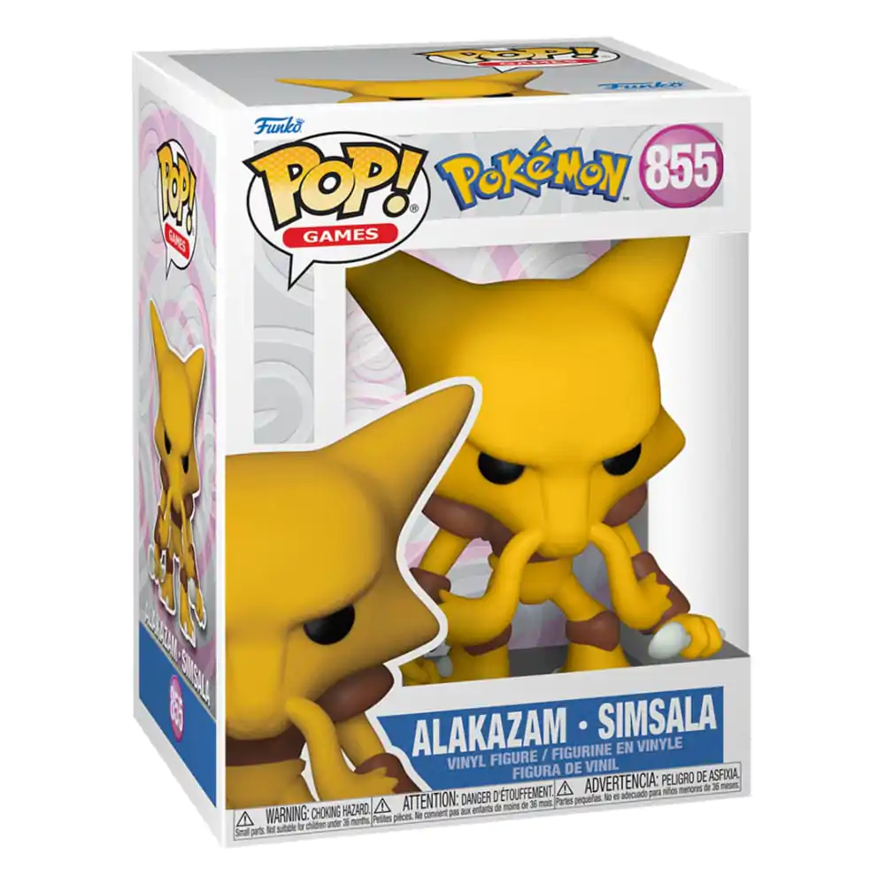 Pokemon POP! Games Vinylová figurka Alakazam (EMEA) 9 cm fotografii produktu