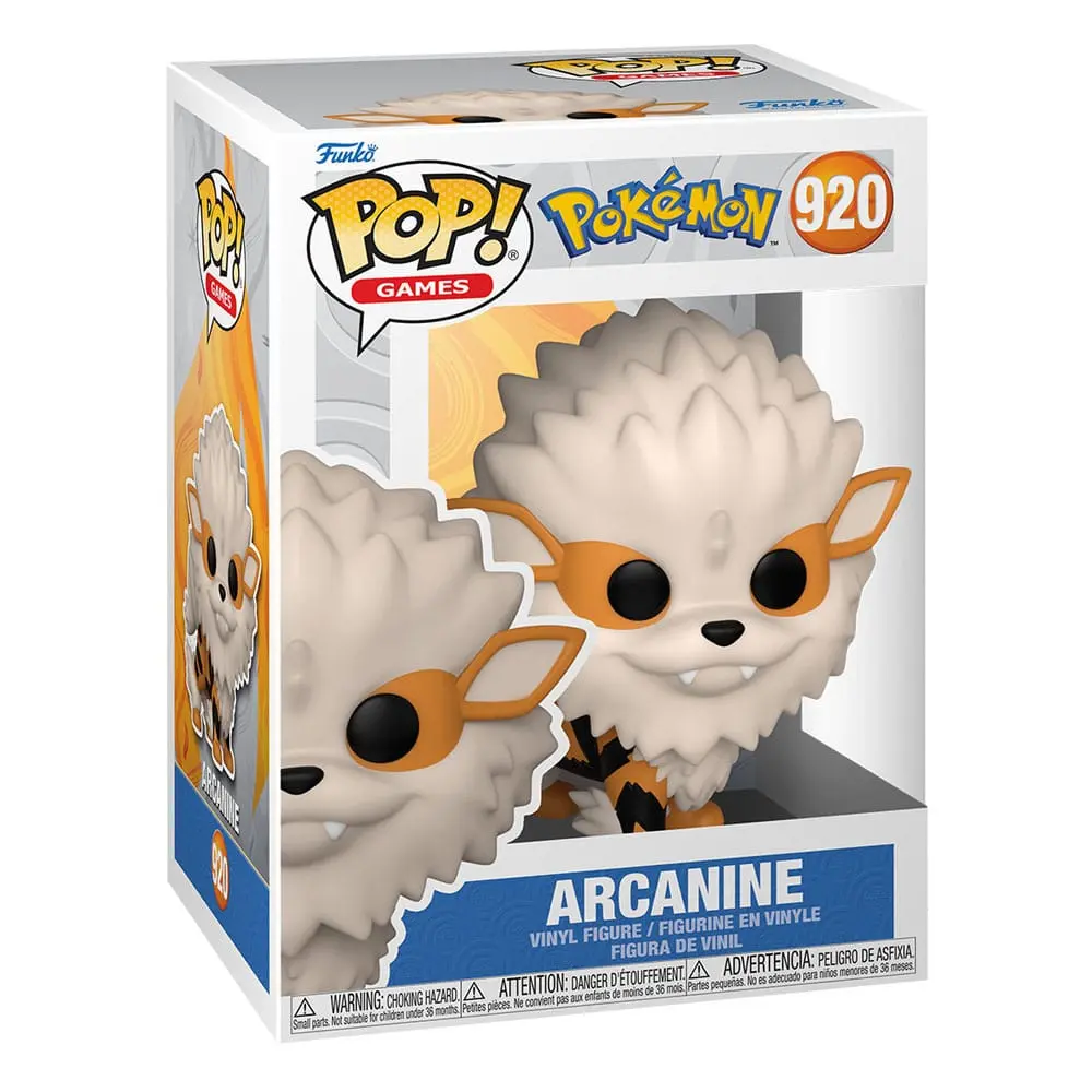 Pokemon POP! Games vinylová figurka Arcanine (EMEA) 9 cm fotografii produktu