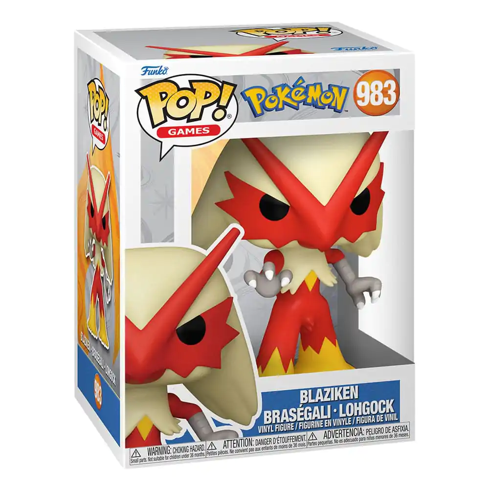 Pokemon Funko POP! Games vinylová figurka Blaziken(EMEA) 9 cm fotografii produktu