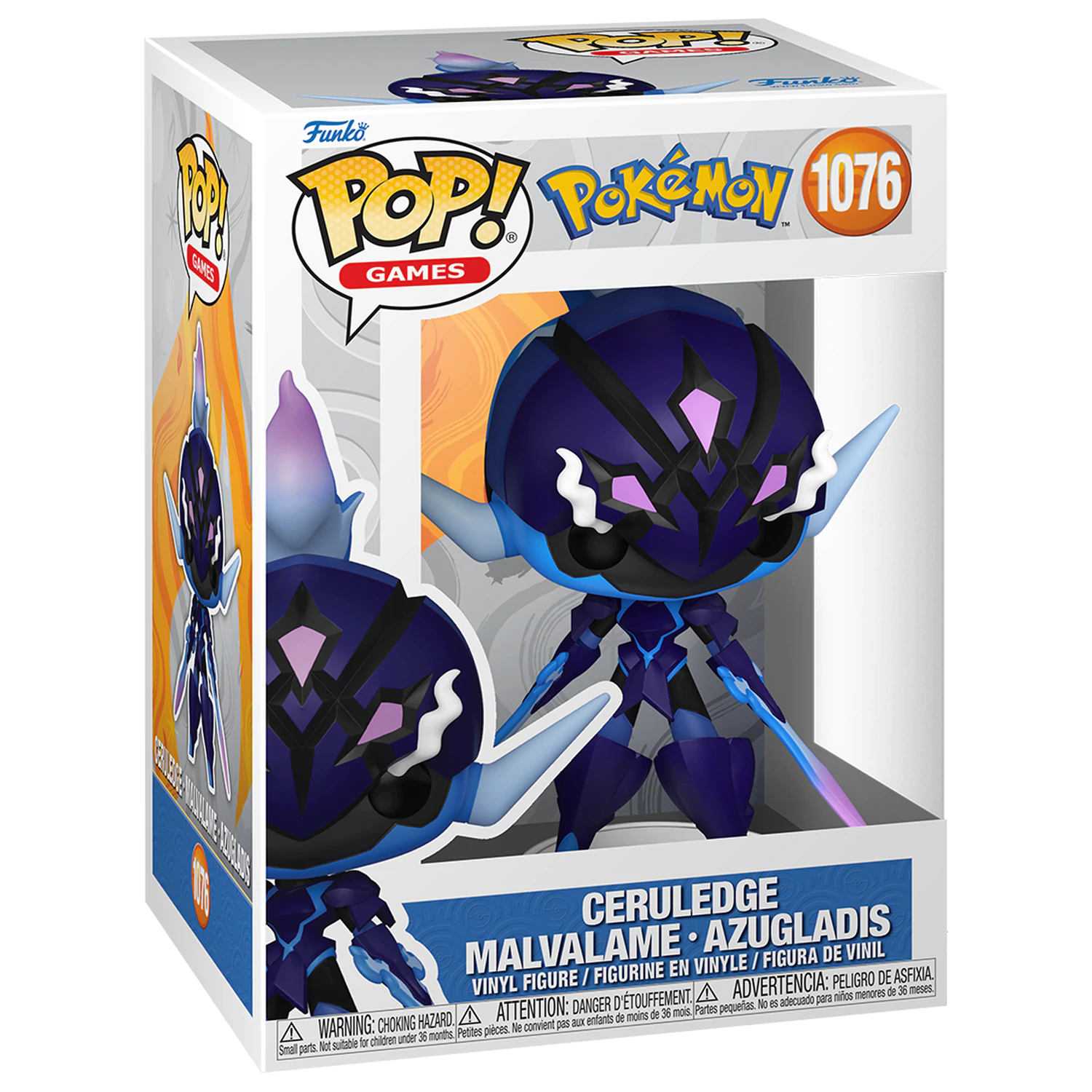 Pokemon Funko POP! Games Vinylová figurka Ceruledge 9 cm fotografii produktu