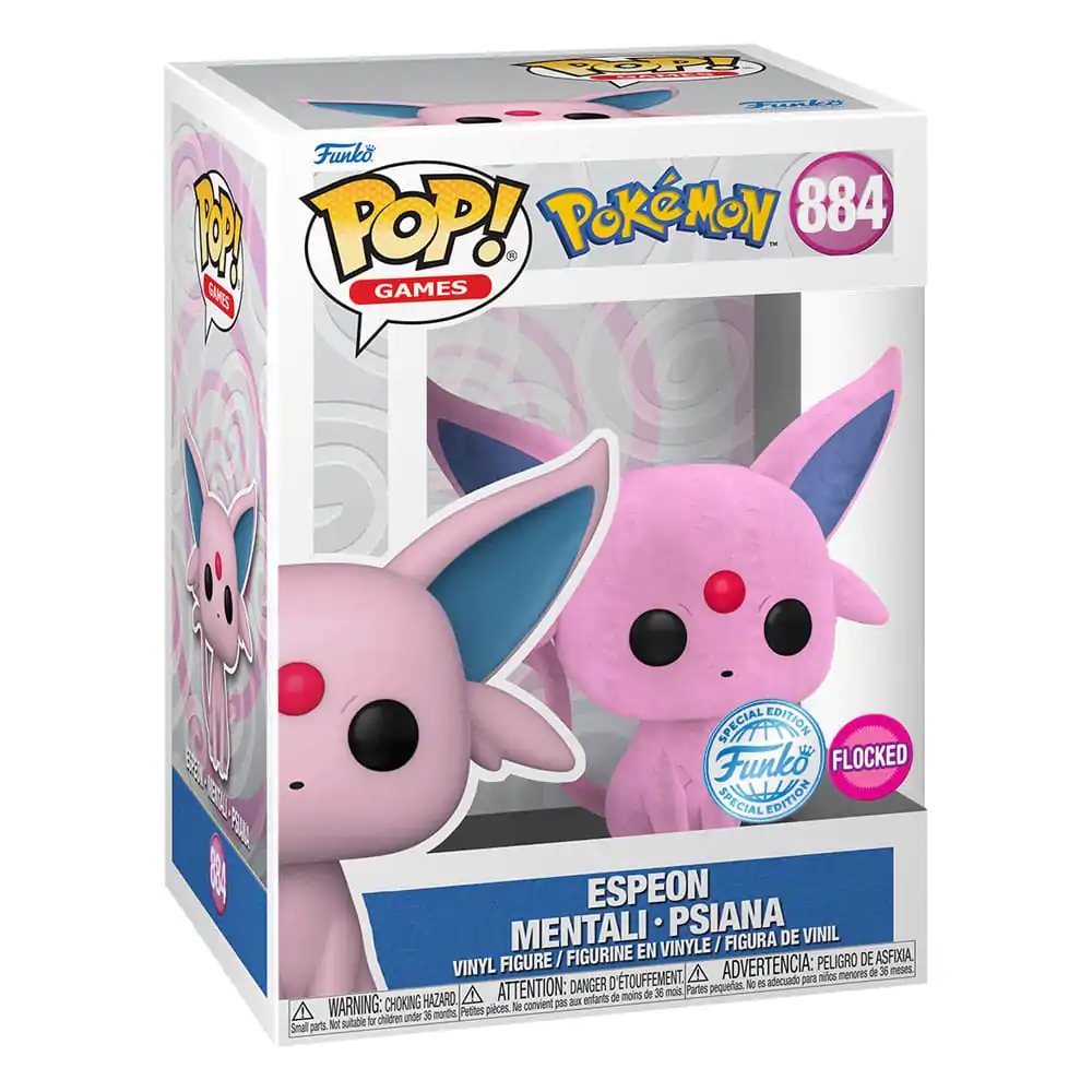 Pokemon Funko POP! Games vinylová figurka Flocked Espeon 9 cm fotografii produktu