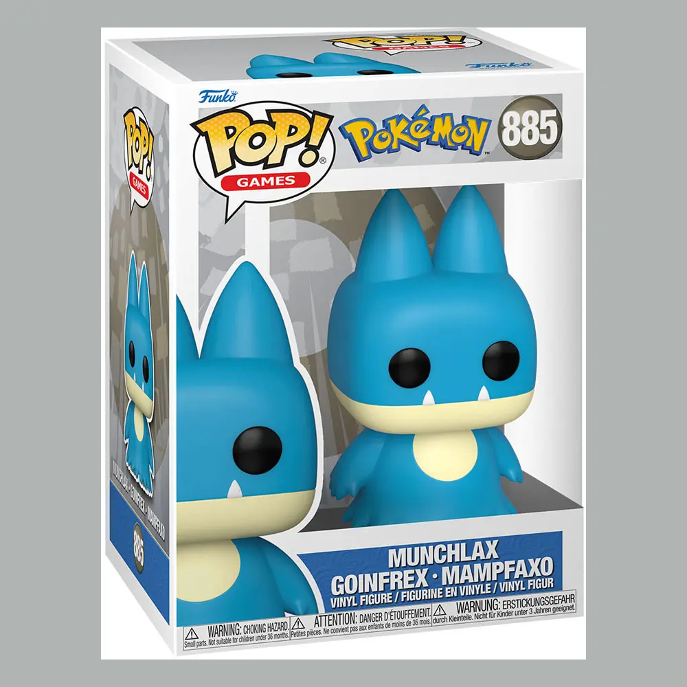 Pokemon POP! Games vinylová figurka Munchlax (EMEA) 9 cm fotografii produktu