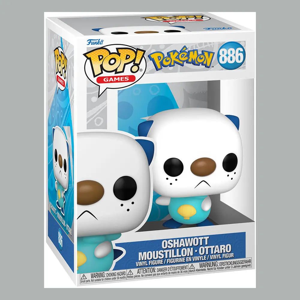 Pokemon POP! Games Vinylová figurka Oshawott (EMEA) 9 cm fotografii produktu