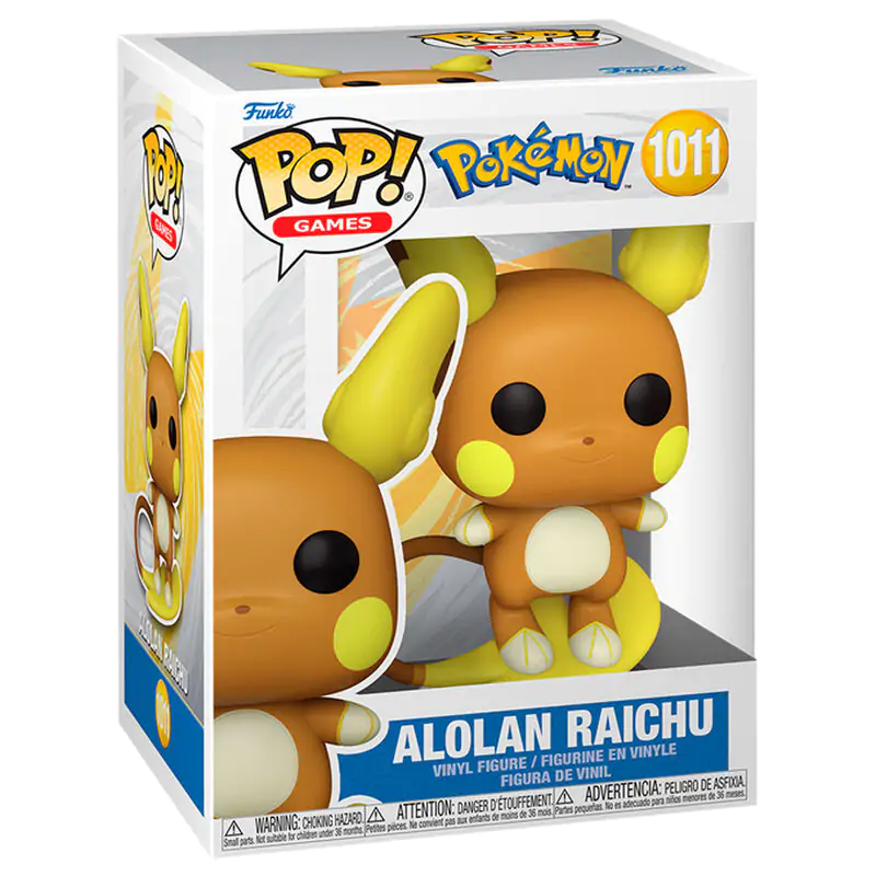 Pokemon Funko POP! Games vinylová figurka Raichu(Alolan)(EMEA) 9 cm fotografii produktu