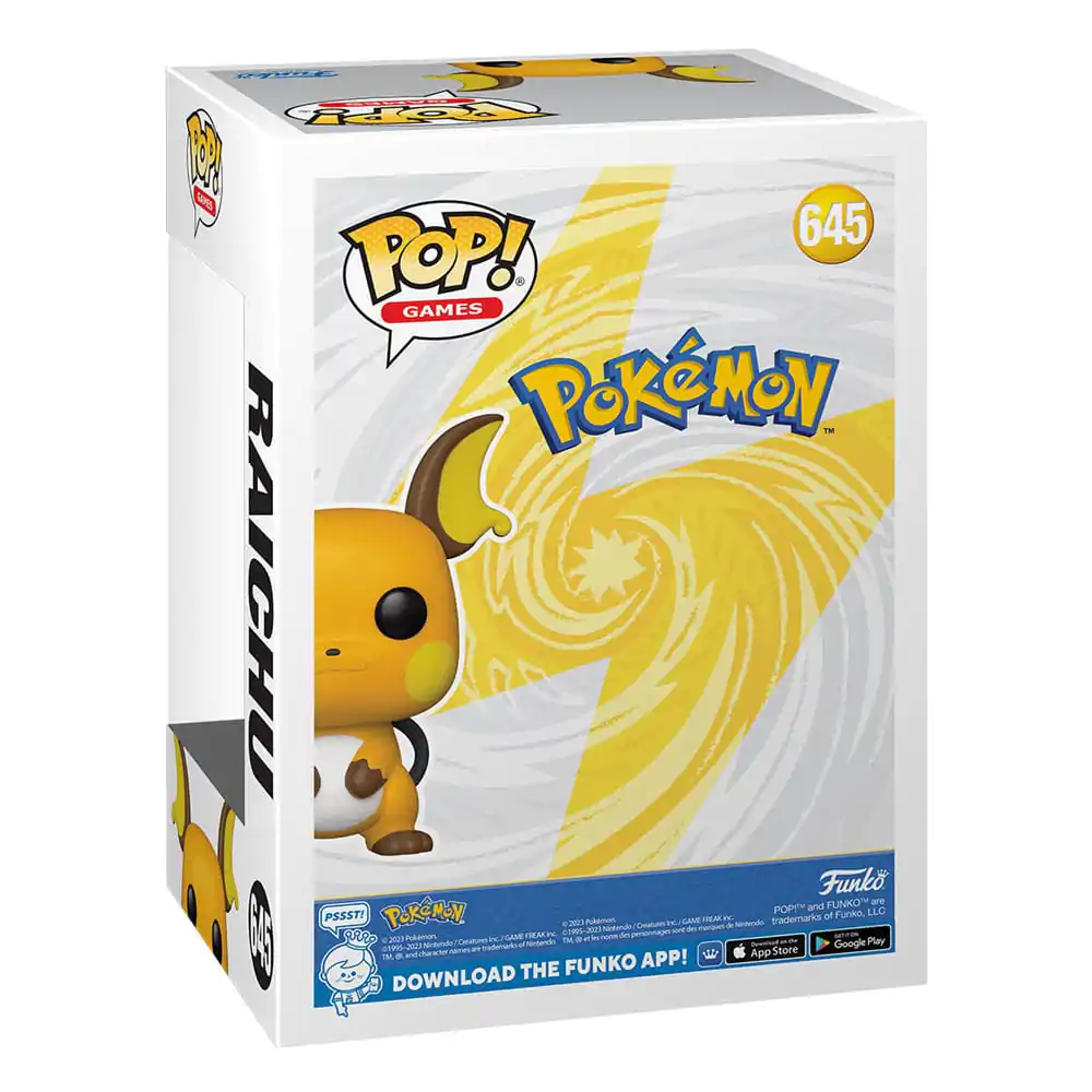 Pokemon POP! Games vinylová figurka Raichu (EMEA) 9 cm fotografii produktu