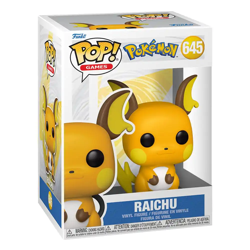 Pokemon POP! Games vinylová figurka Raichu (EMEA) 9 cm fotografii produktu