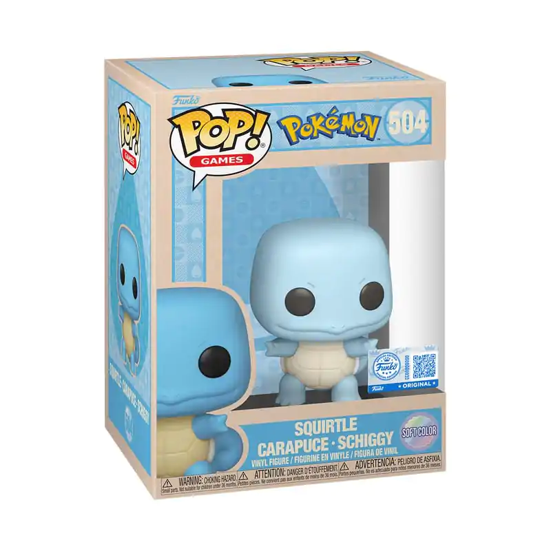 Pokemon Funko POP! Games Vinylová figurka Squirtle (SftClr) 9 cm fotografii produktu