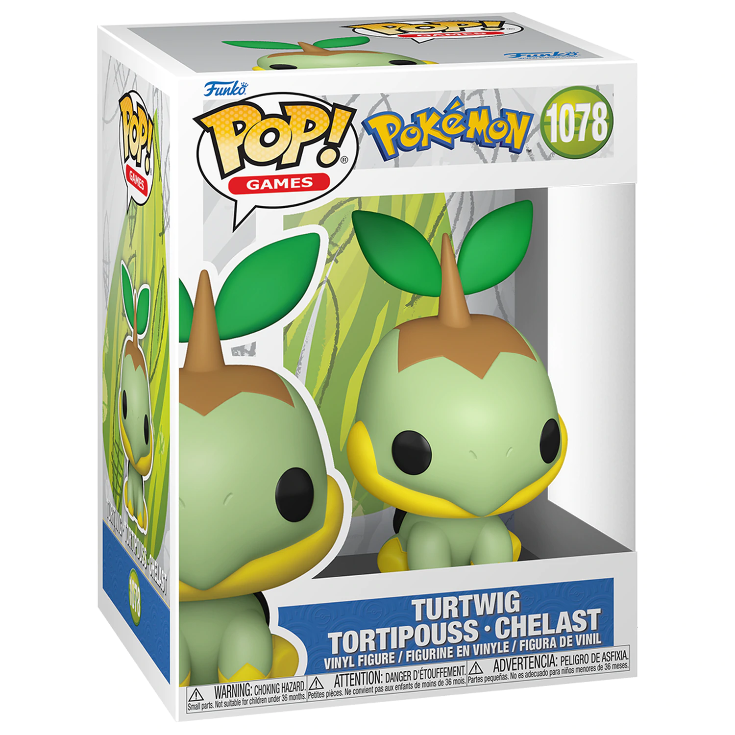 Pokemon Funko POP! Games vinylová figurka Turtwig 9 cm fotografii produktu
