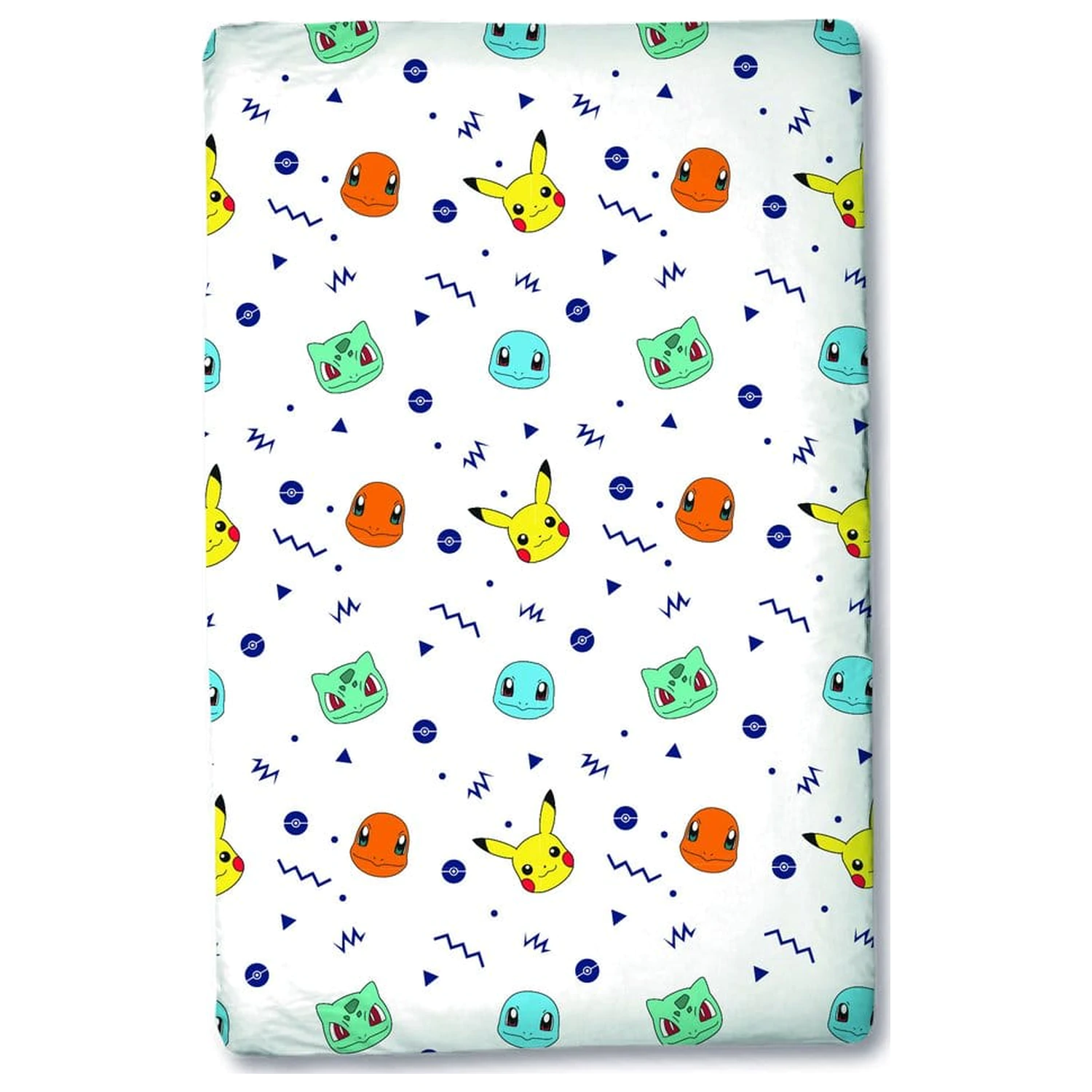 Pokémon Head napínací prostěradlo 90 x 200 fotografii produktu