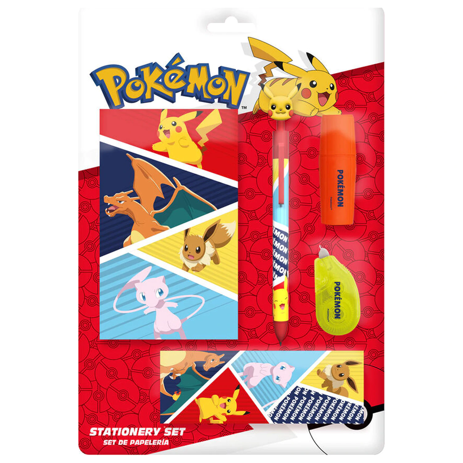 Pokemon papírnický set fotografii produktu