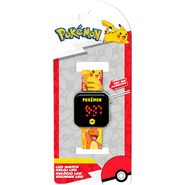 Pokemon LED hodinky fotografii produktu