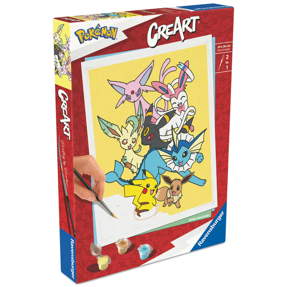 Pokemon Legendary adult CreArt Malířská sada fotografii produktu