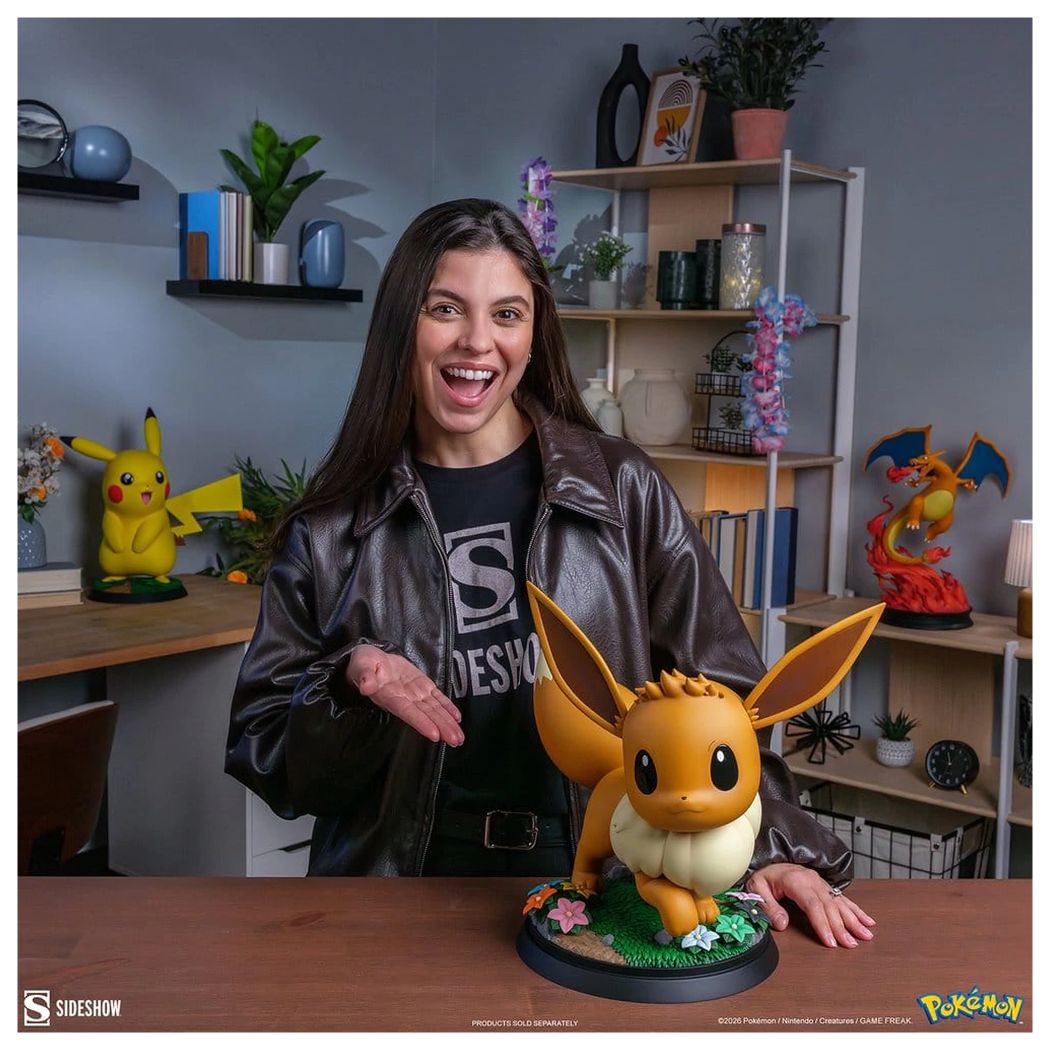 Pokémon figurka v životní velikosti Eevee 34 cm fotografii produktu