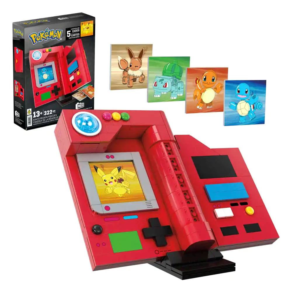 Pokémon MEGA stavebnice Kanto Region Pokédex fotografii produktu