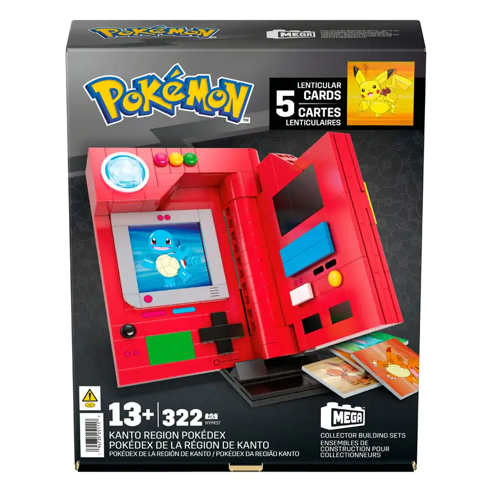 Pokémon MEGA stavebnice Kanto Region Pokédex fotografii produktu