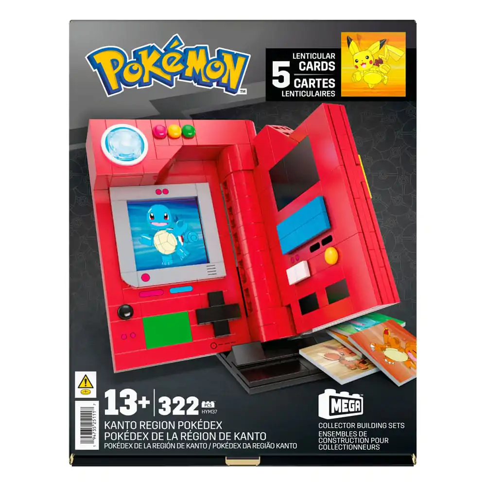 Pokémon MEGA stavebnice Kanto Region Pokédex fotografii produktu