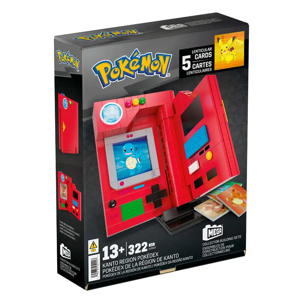 Pokémon MEGA stavebnice Kanto Region Pokédex fotografii produktu