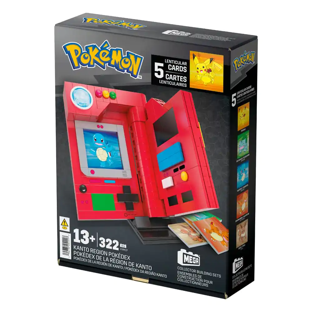 Pokémon MEGA stavebnice Kanto Region Pokédex fotografii produktu