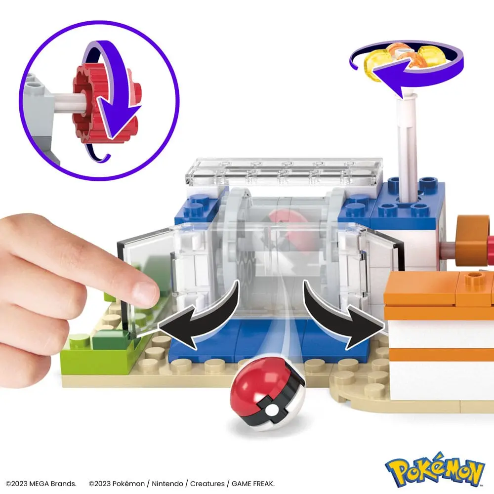 Pokémon Mega Construx Stavebnice Lesní Pokémon Centrum fotografii produktu