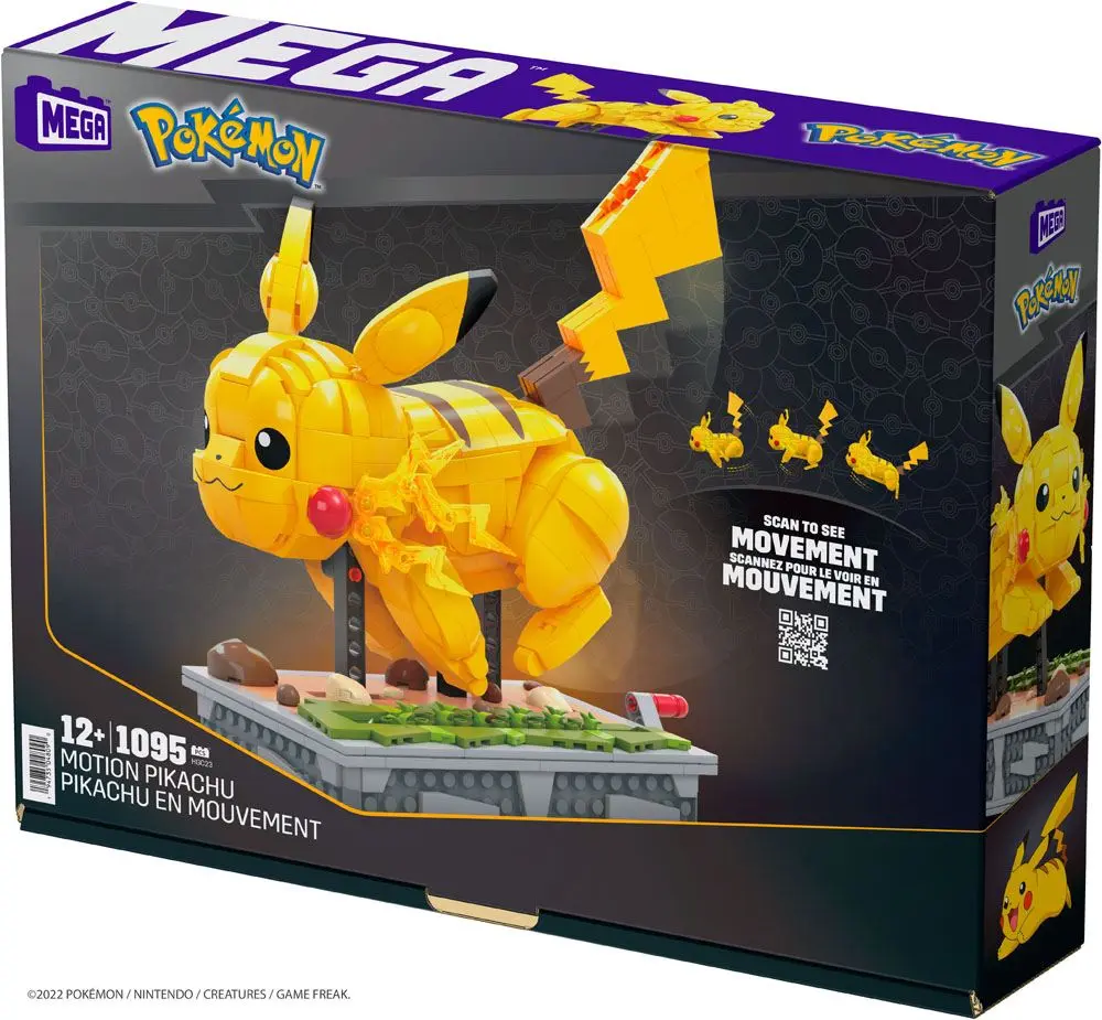 Pokémon Mega Construx stavebnice Motion Pikachu fotografii produktu