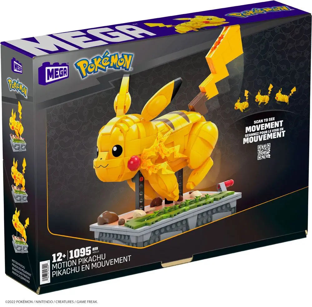 Pokémon Mega Construx stavebnice Motion Pikachu fotografii produktu