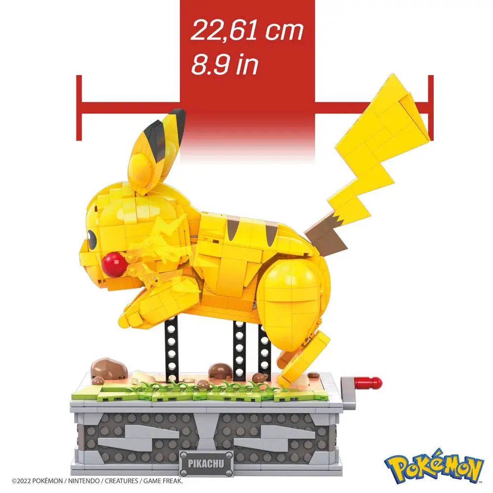 Pokémon Mega Construx stavebnice Motion Pikachu fotografii produktu