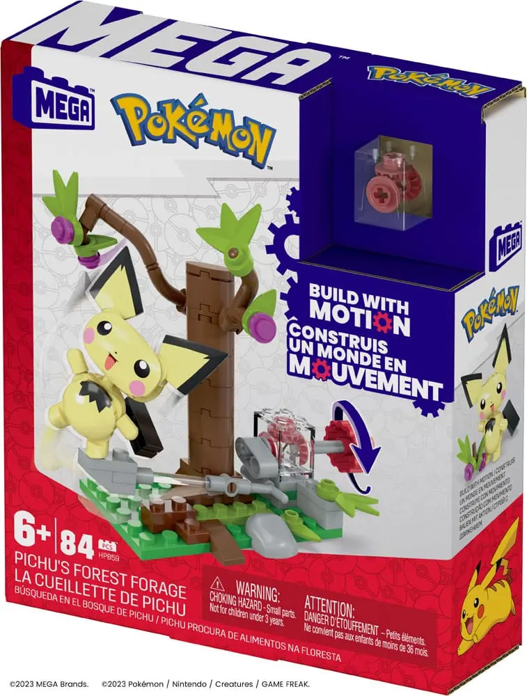 Pokémon Mega Construx stavebnice Pichův Lesní Sběr fotografii produktu