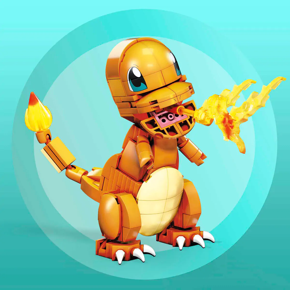 Pokémon Mega Construx Wonder Builders stavebnice Charmander 10 cm fotografii produktu