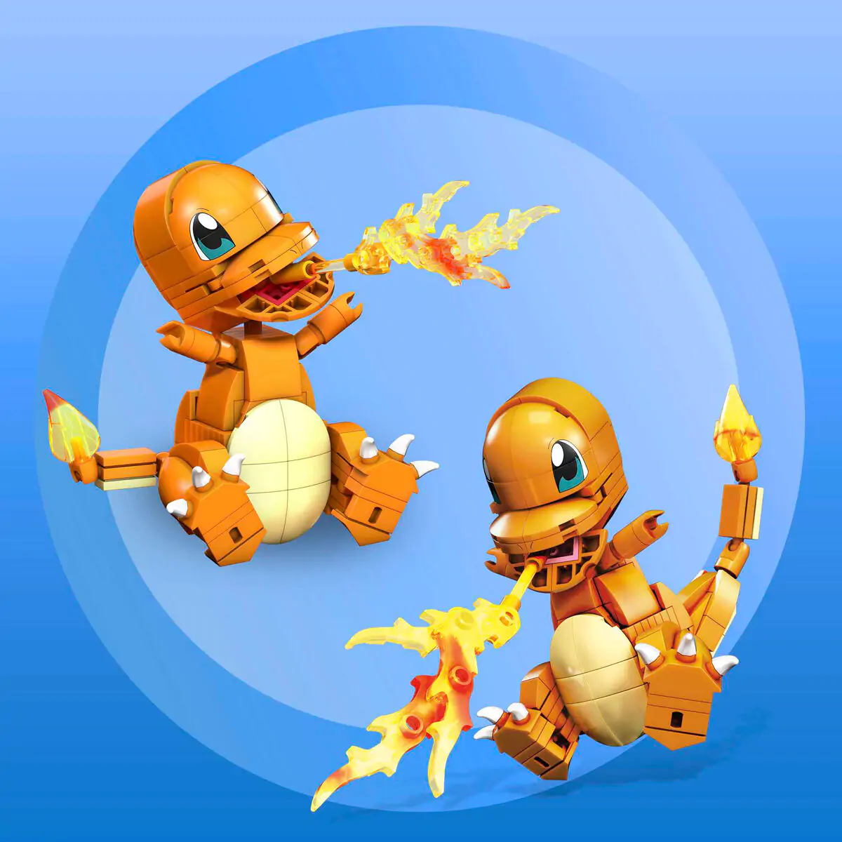 Pokémon Mega Construx Wonder Builders stavebnice Charmander 10 cm fotografii produktu