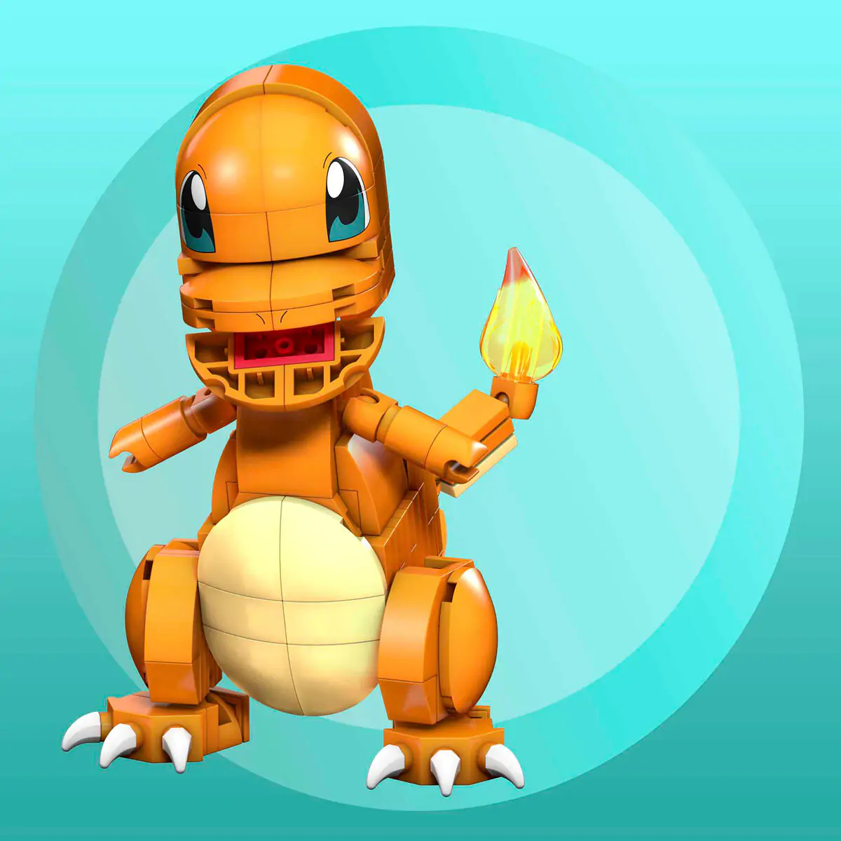 Pokémon Mega Construx Wonder Builders stavebnice Charmander 10 cm fotografii produktu