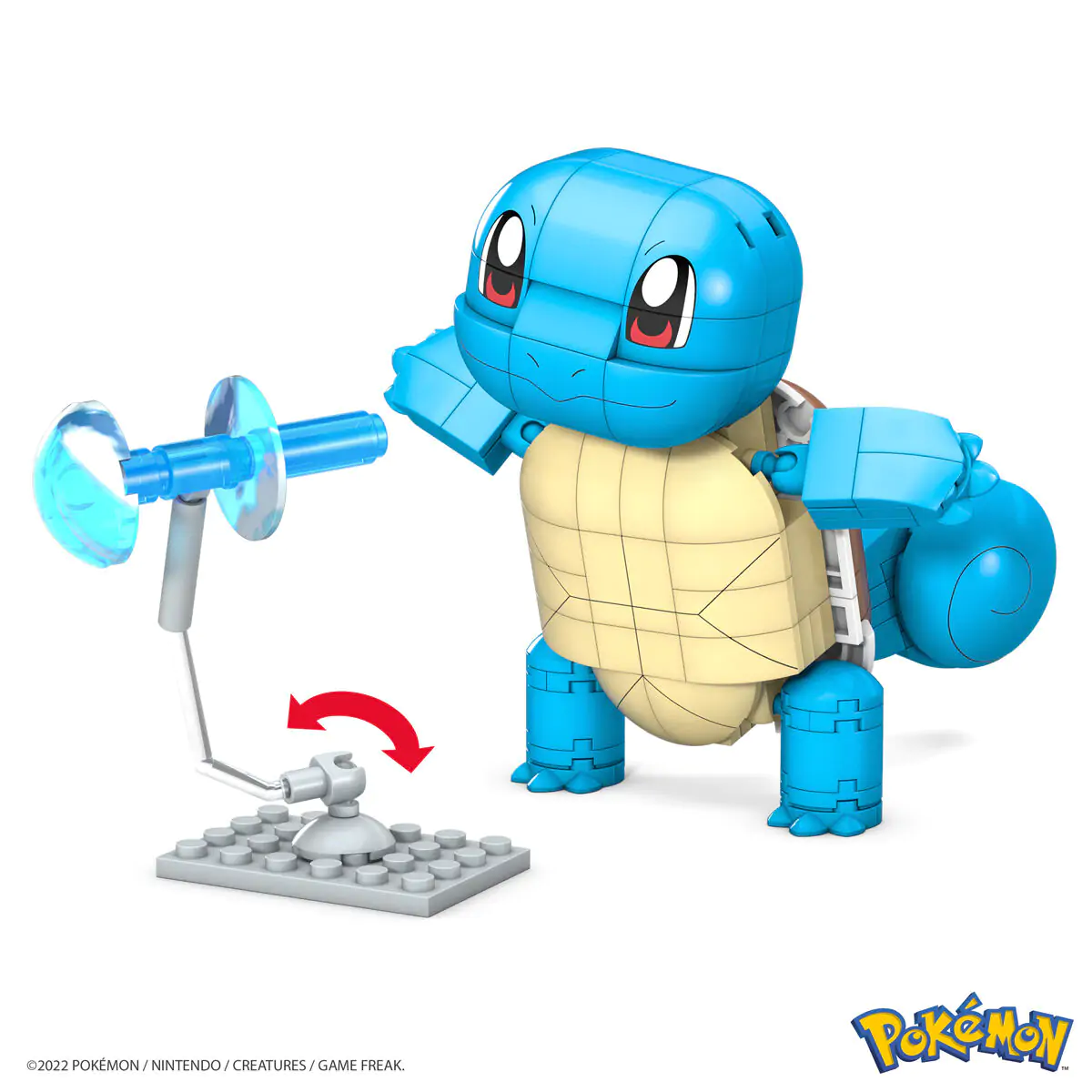 Pokémon Mega Construx Wonder Builders Stavebnice Squirtle 10 cm fotografii produktu