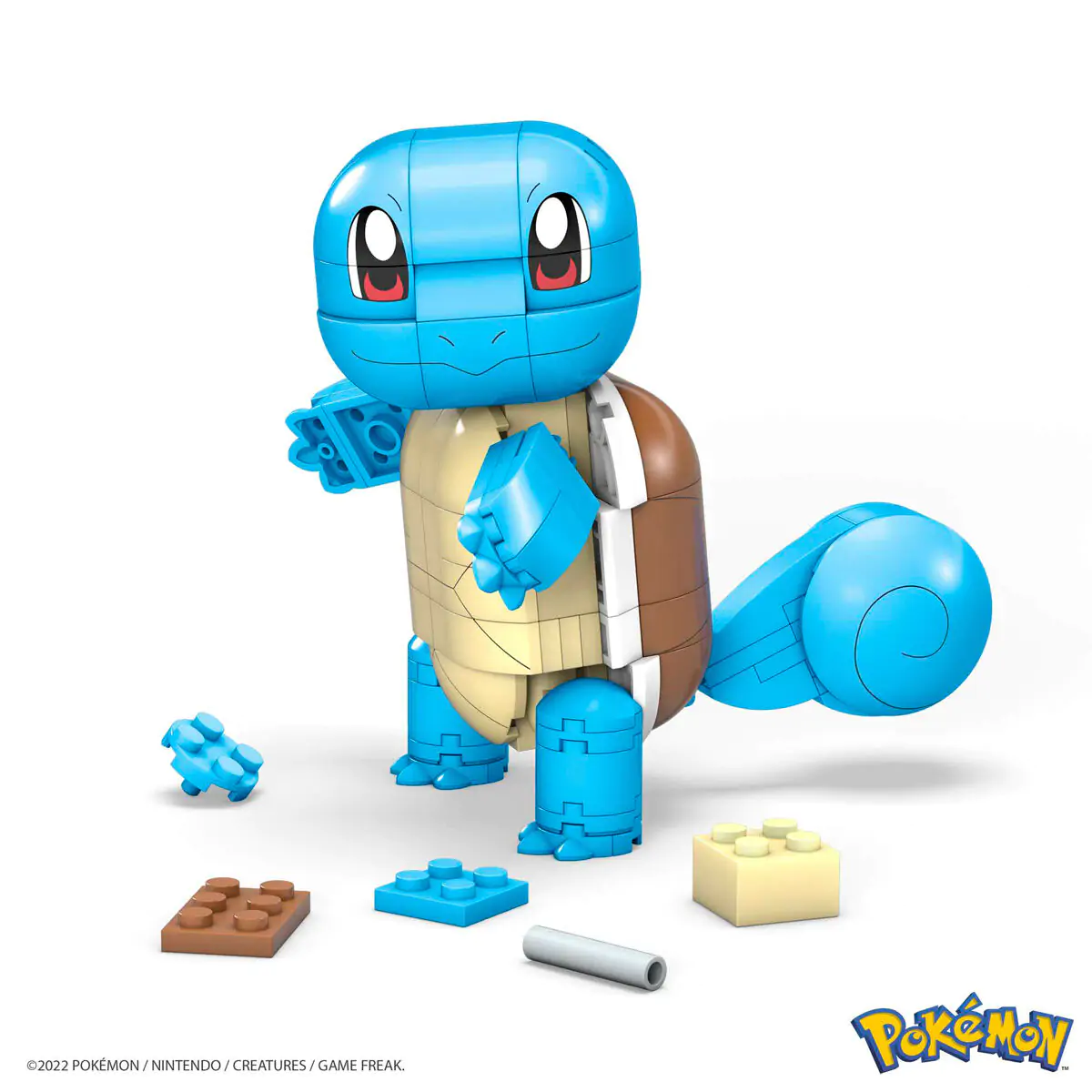 Pokémon Mega Construx Wonder Builders Stavebnice Squirtle 10 cm fotografii produktu