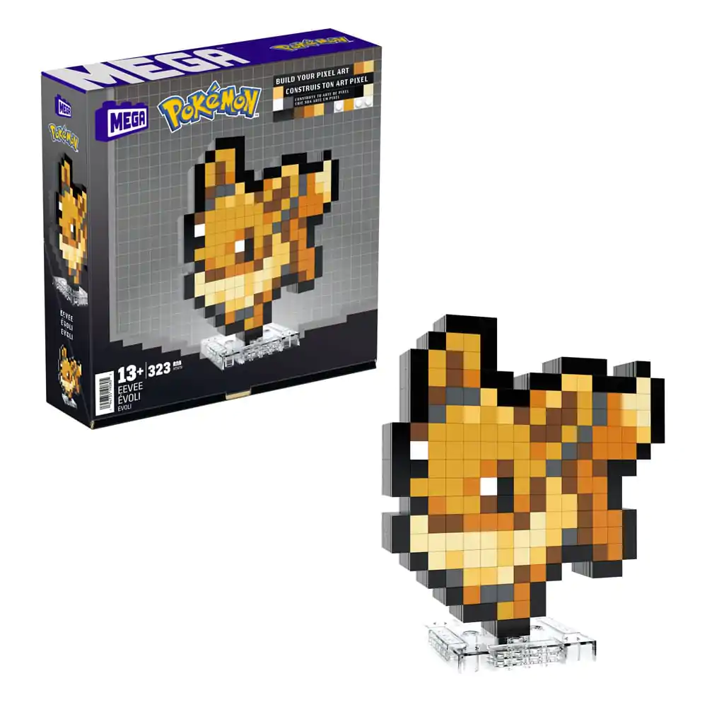 Pokémon MEGA stavebnice Eevee Pixel Art fotografii produktu