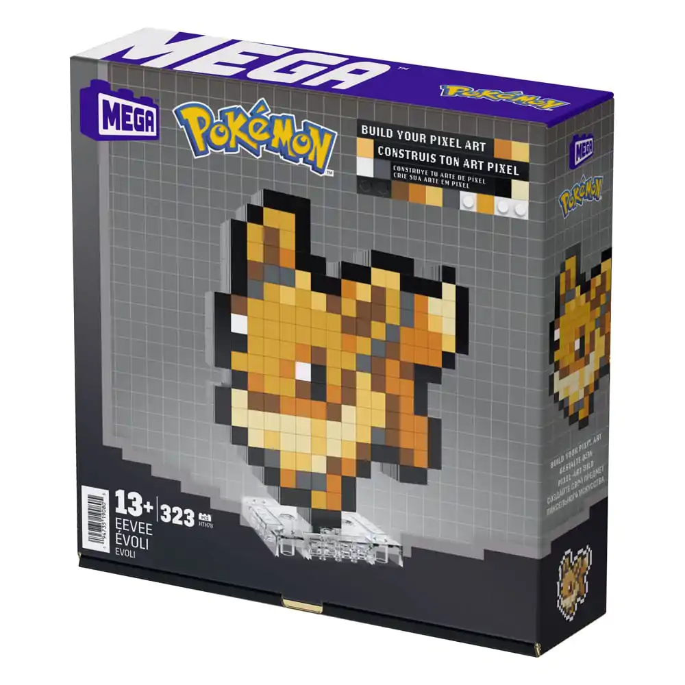 Pokémon MEGA stavebnice Eevee Pixel Art fotografii produktu