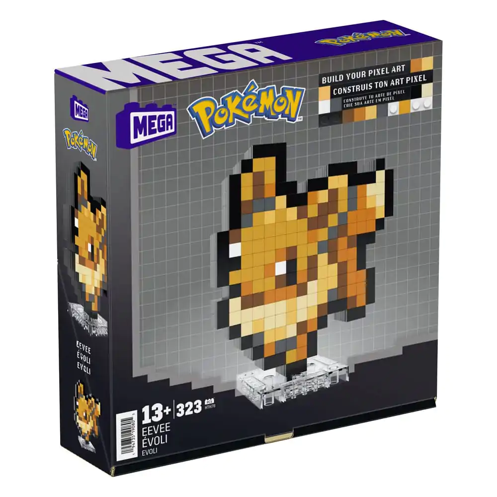 Pokémon MEGA stavebnice Eevee Pixel Art fotografii produktu