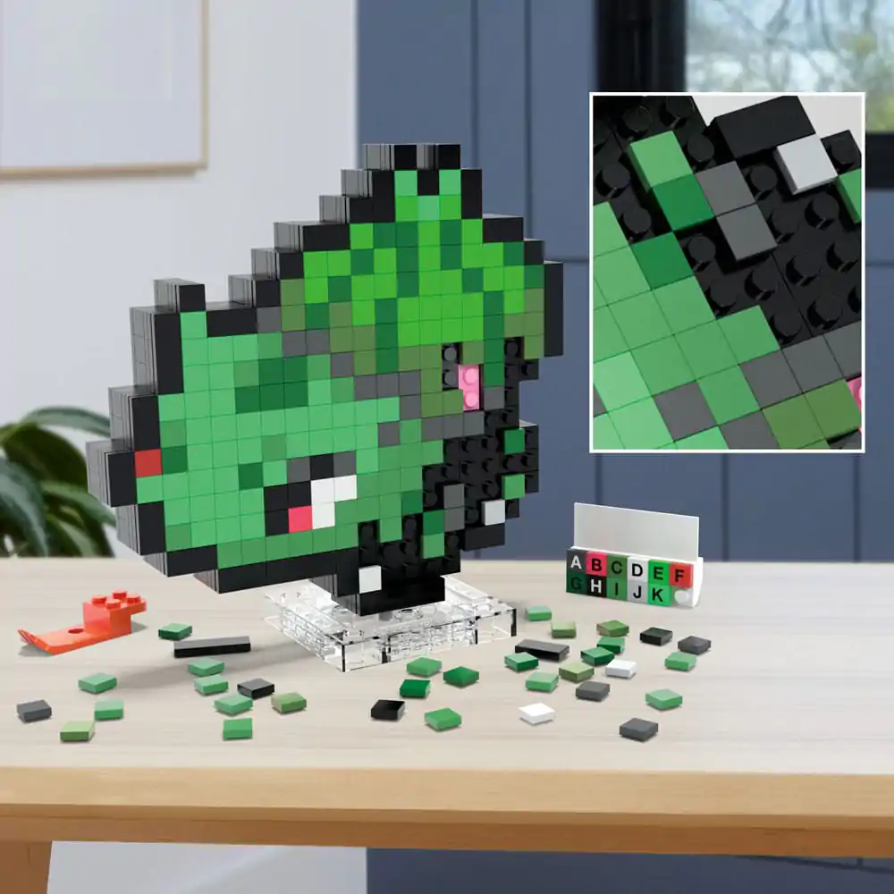 Pokémon MEGA Construction Set Bulbasaur Pixel Art stavebnice fotografii produktu