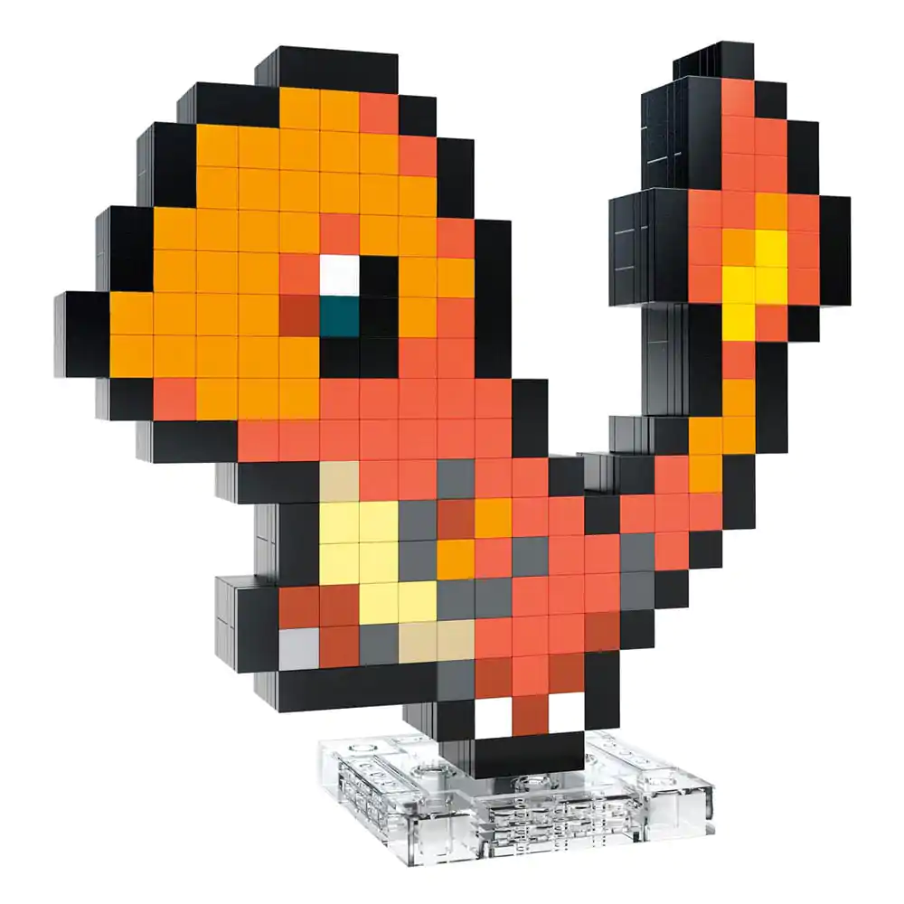 Pokémon MEGA Construction Set Charmander Pixel Art – stavebnice fotografii produktu