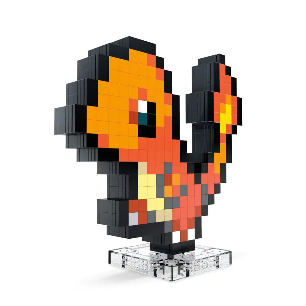 Pokémon MEGA Construction Set Charmander Pixel Art – stavebnice fotografii produktu