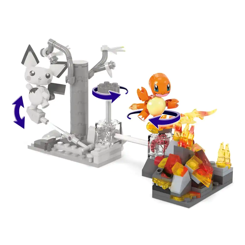 Pokémon MEGA Construction Set Charmander's Ohnivý Spin fotografii produktu
