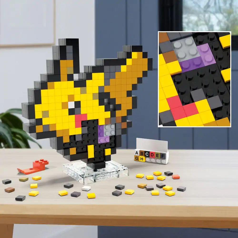 Pokémon MEGA Construction Set Pikachu Pixel Art - stavebnice fotografii produktu