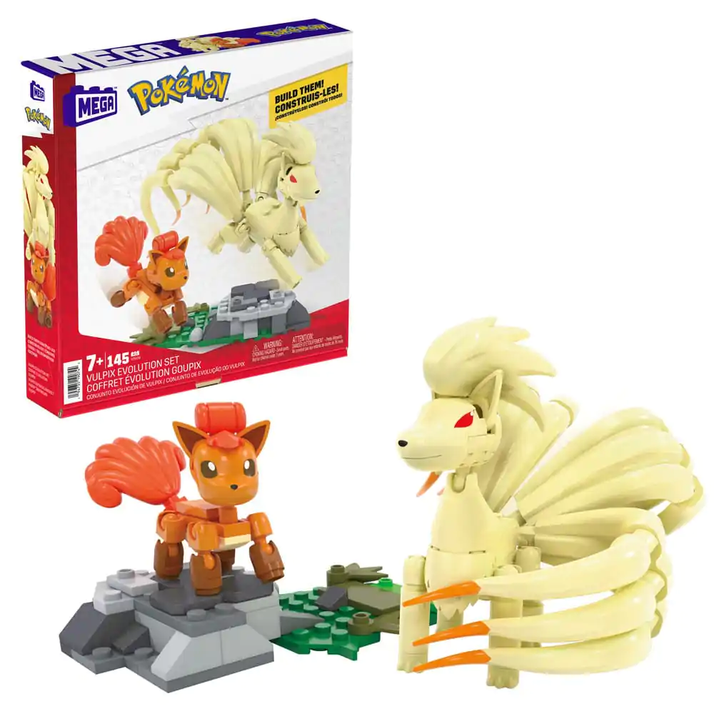 Pokémon MEGA stavebnice Vulpix Evoluce fotografii produktu