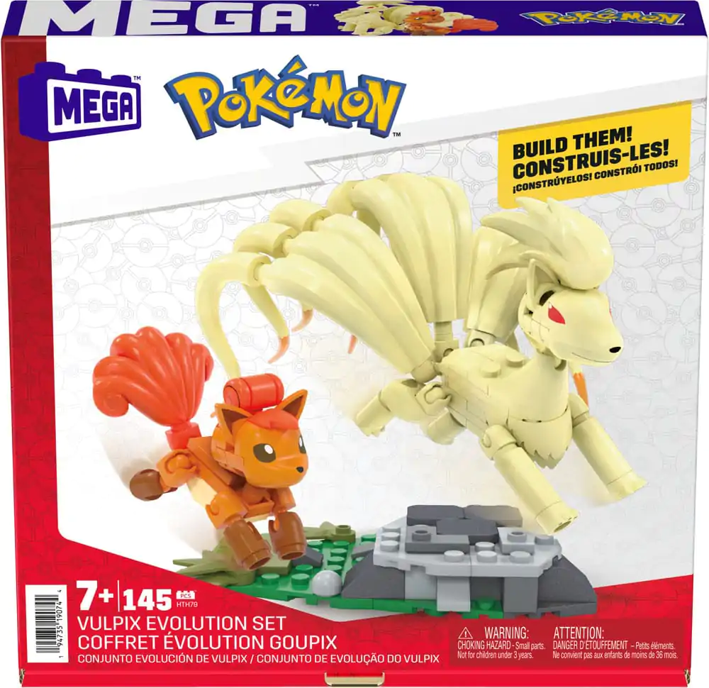 Pokémon MEGA stavebnice Vulpix Evoluce fotografii produktu