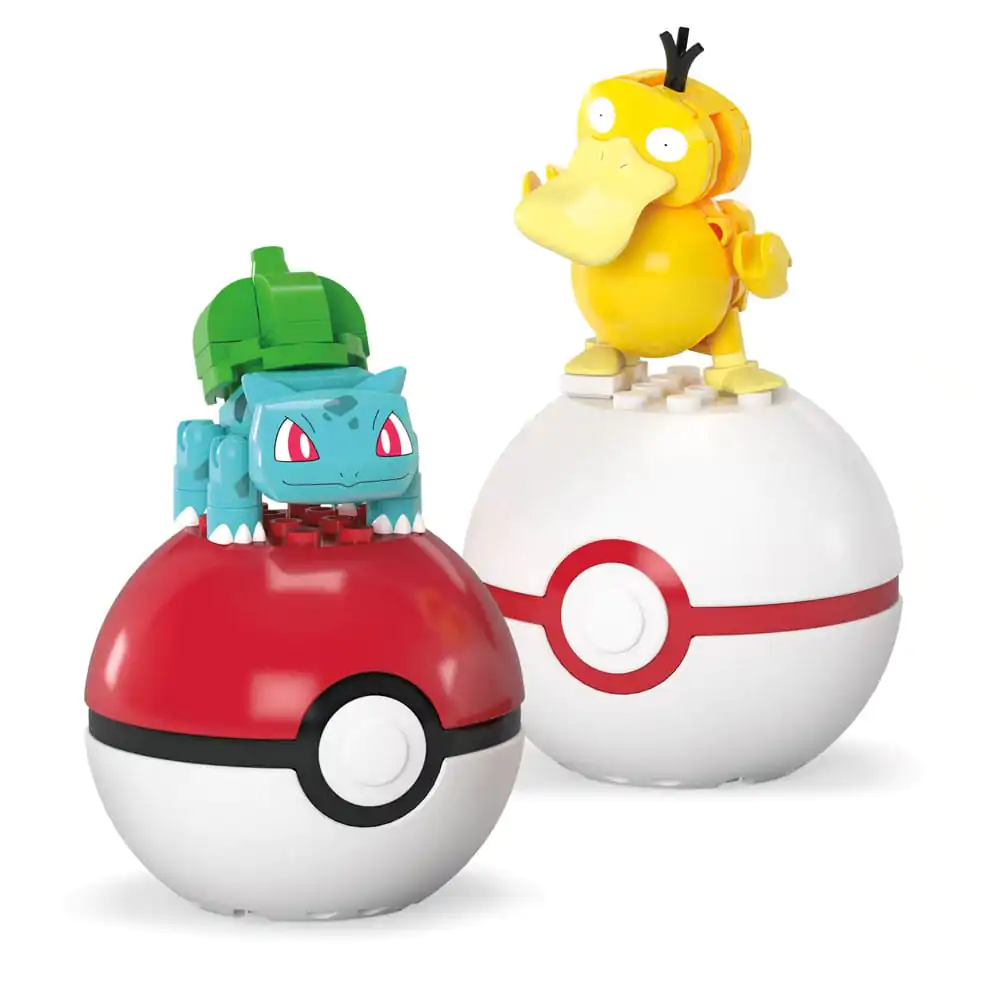 Pokémon MEGA stavebnice Poké Ball Collection: Bulbasaur & Psyduck fotografii produktu