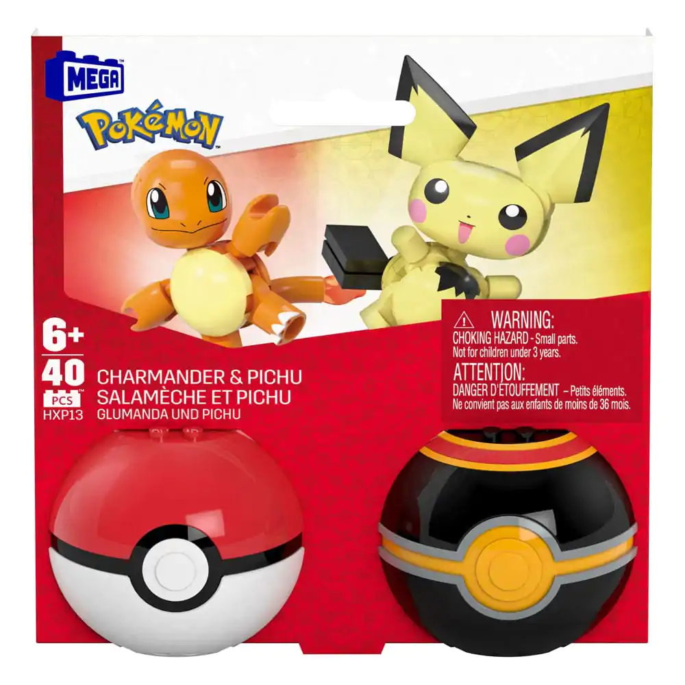 Pokémon MEGA stavebnice Poké Ball Collection: Charmander & Pichu fotografii produktu