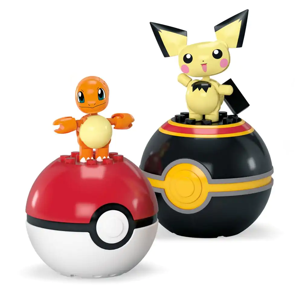 Pokémon MEGA stavebnice Poké Ball Collection: Charmander & Pichu fotografii produktu