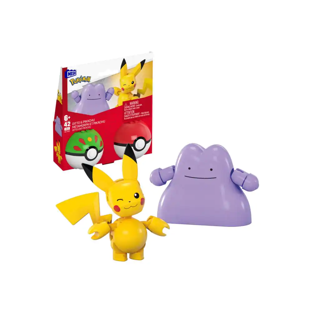 Pokémon MEGA stavebnice Poké Ball kolekce: Pikachu & Ditto fotografii produktu