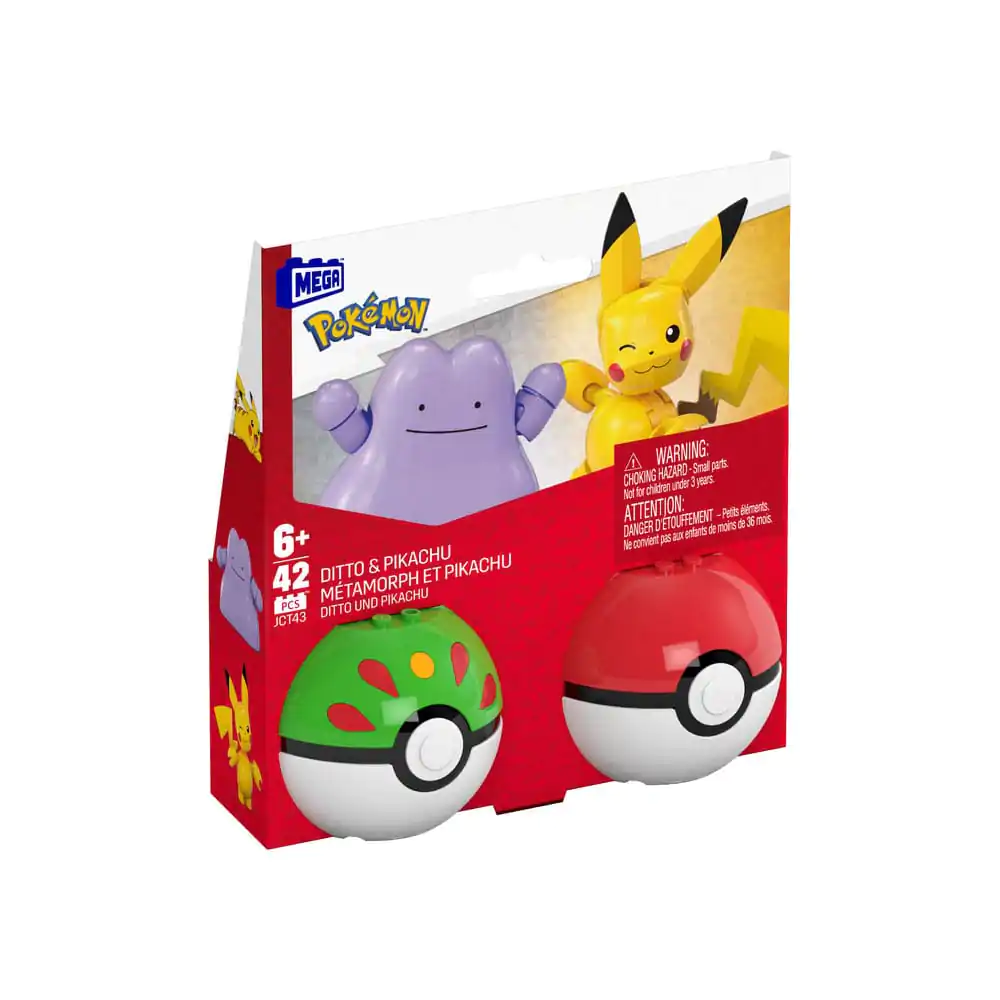 Pokémon MEGA stavebnice Poké Ball kolekce: Pikachu & Ditto fotografii produktu