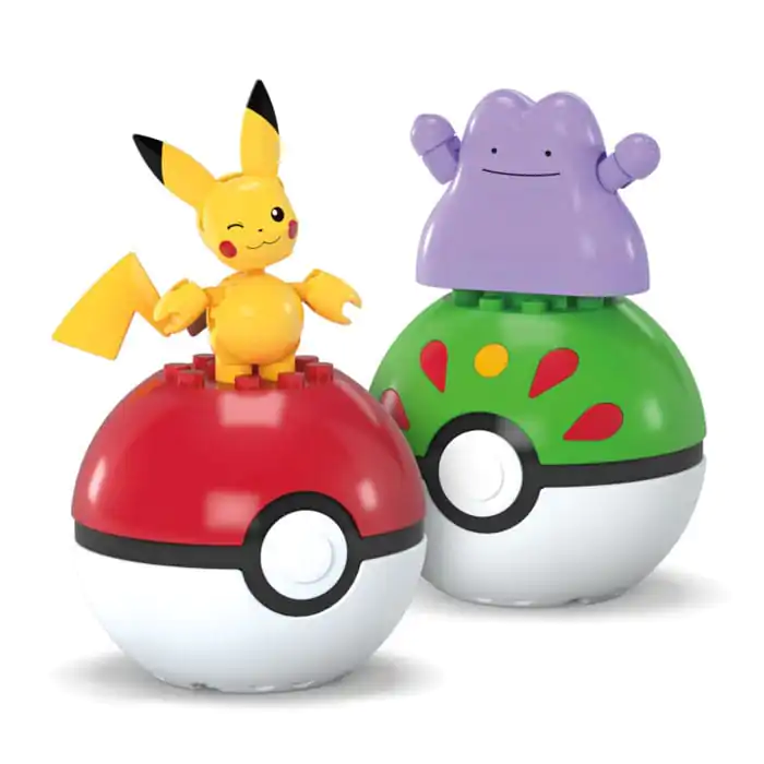 Pokémon MEGA stavebnice Poké Ball kolekce: Pikachu & Ditto fotografii produktu