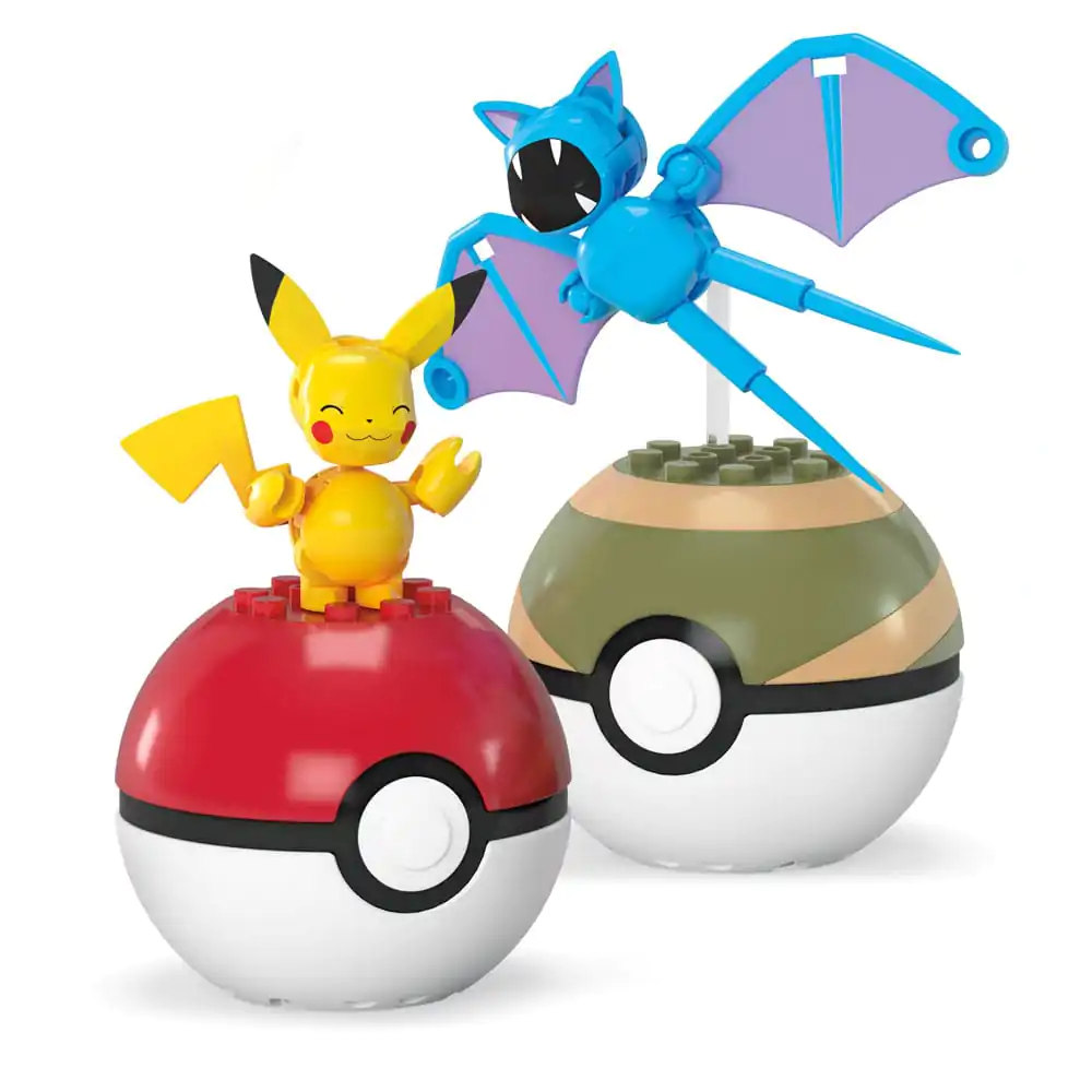 Pokémon MEGA stavebnice Kolekce Poké Ball: Pikachu & Zubat fotografii produktu